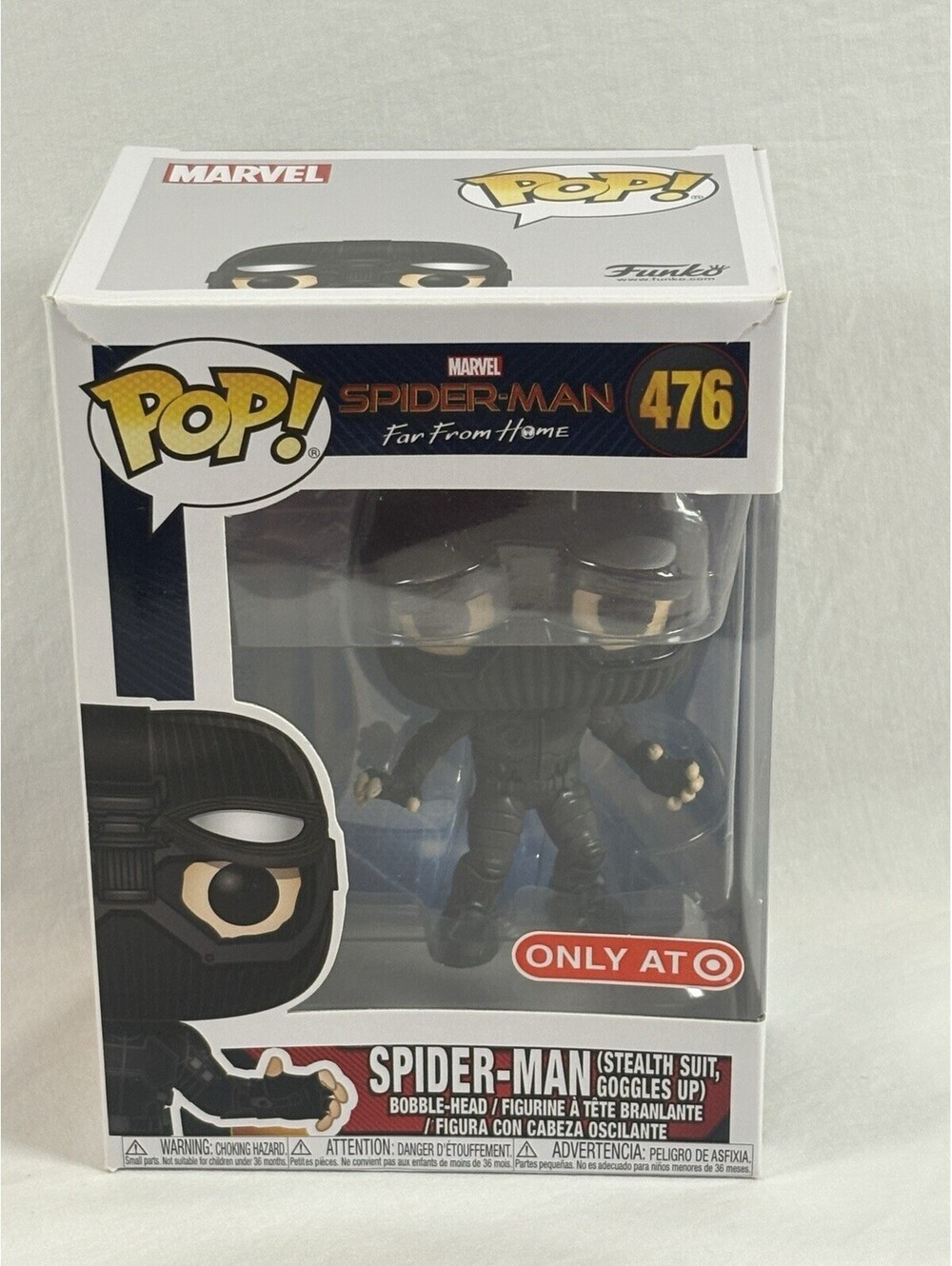 Funko Pop Marvel Spider-Man Far From Home Spider-Man (Stealth Suit) 476 Target